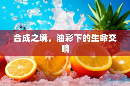 合成之境，油彩下的生命交响