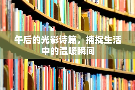 午后的光影诗篇，捕捉生活中的温暖瞬间