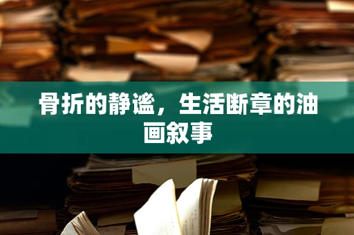 骨折的静谧，生活断章的油画叙事